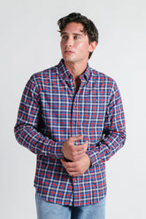 CAMICIA FANTASIA A QUADRI LEGGERA F-DENIM